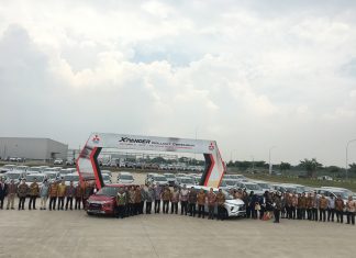 Mitsubishi XPander Meluncur dari Pabrik