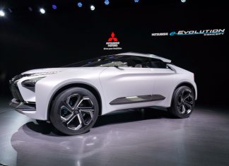 Debut dunia Mitsubishi e-Evolution Concept di Tokyo Motor Show 2017