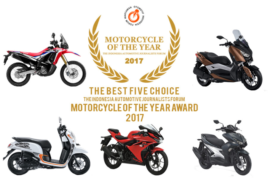 5 Finalis Forwot Motorcycle of The Year 2017
