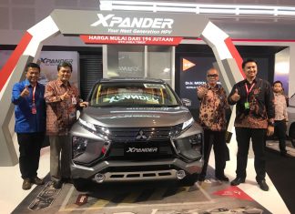Mitsubishi Boyong Xpander Ke Pameran Otomotif Surabaya Mitsubishi Xpander hadir si Pameran Otomotif Surabaya