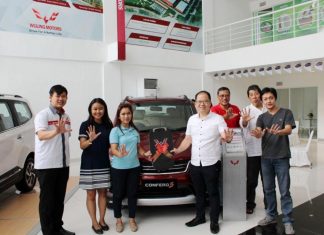 Dea, Pemenang Undian Berhadiah Confero dari Wuling Jayakarta