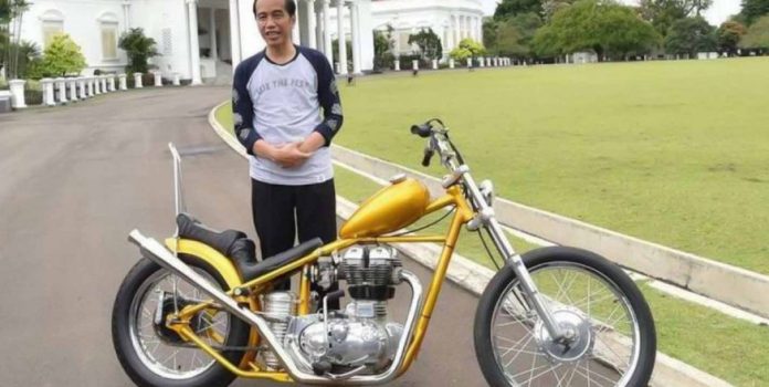 spesifikasi motor kustom presiden jokowi