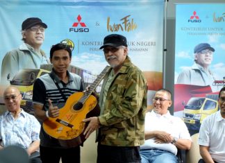 #FUSOkontribusi Kembali Diusung Iwan Fals di Kota Pahlawan fuso kontribusi