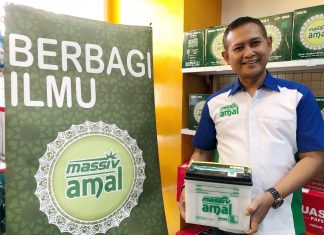 Beli Aki Massiv Amal, Bisa Beramal Bantu Dunia Pendidikan