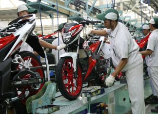 Awal Tahun, Ekspor Sepeda Motor Honda Naik 175 Persen ekspor motor honda