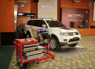 Mitsubishi Donasikan Pajero Sport dan Outlander Sport Untuk SMK mitsubishi donasi