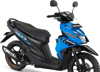 Suzuki Tawarkan Skutik NEX II Cross yang Lebih Gagah Suzuki NEX II Cross