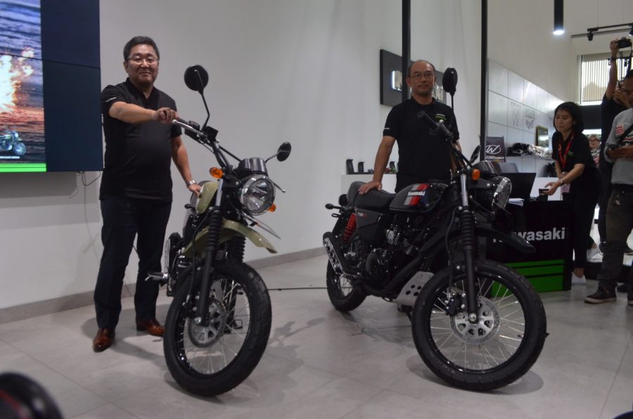 Motor Retro kawasaki w175tr