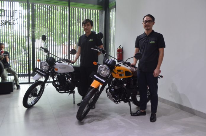 Motor Retro kawasaki w175tr