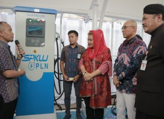 SPKLU Pertama di Jawa Tengah Diresmikan SPKLU PLN Jawa Tengah