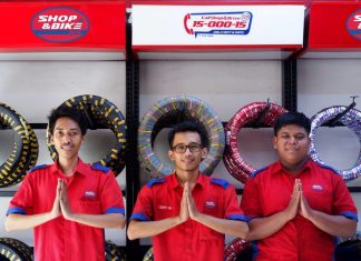 Shop and Drive Buka Tiga Outlet Baru Khusus Motor shop and drive shop and bike