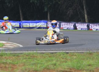 Zahir Ali Jalankan Strategi Menyerang Dari Awal Balapan Zahri ali gokart