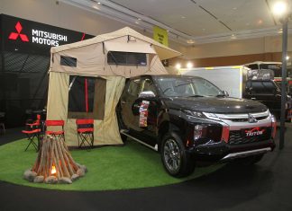 Ada Mitsubishi Triton Buat Kemping di GIICOMVEC Mitsubishi Triton Kemping