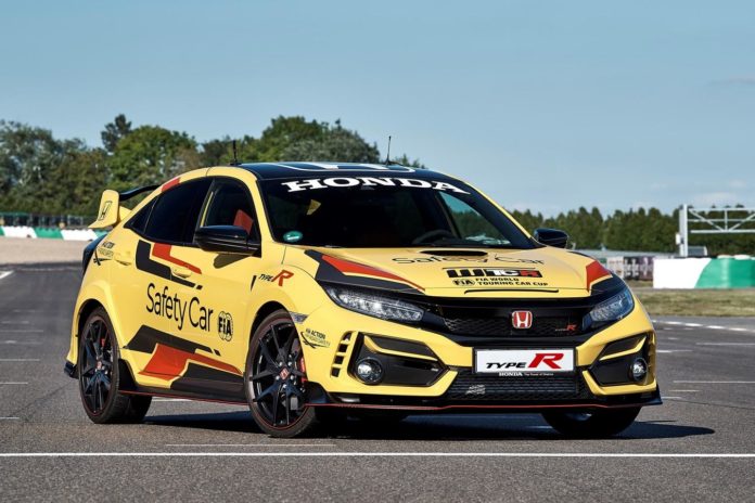 Honda civic type r limited edition safety car wtcr 2020