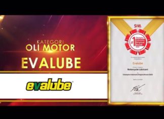 Evalube Cetak Hat-Trick Raih Penghargaan IOB 2020 evalube penghargaan indonesia original brand