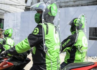 PSBB Transisi Berakhir, Ojol di Bogor Boleh Bawa Penumpang Lagi ojol new normal psbb transisibogor