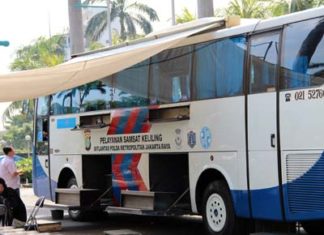 Samsat Keliling di Jakarta Mulai Beroperasi Lagi, Catat Lokasinya samsat keliling polda metro jaya