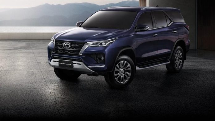 Toyota Fortuner facelift