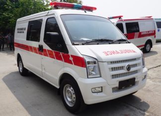 DFSK Tawarkan Tiga Ambulans untuk Penuhi Kebutuhan Medis Dfsk ambulans
