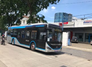 Higer Siapkan Bus Listrik untuk Transjakarta higer bus listrik transjakarta