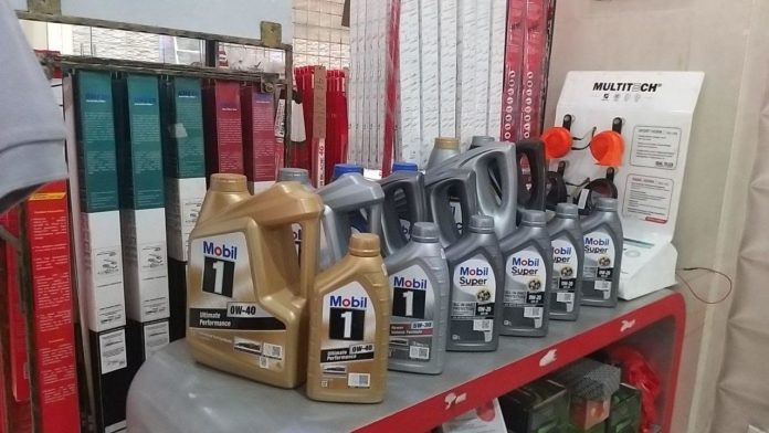 Mobil lubricants mesin modern