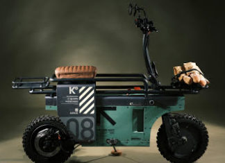 Canggih! Skuter Listrik Spacebar Bisa Dilipat Lho! Skuter listrik spacebar