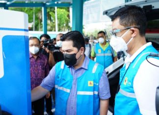 Menteri BUMN Pastikan Jakarta-Bali Bisa Pakai Mobil Listrik mobil listrik jakarta-bali
