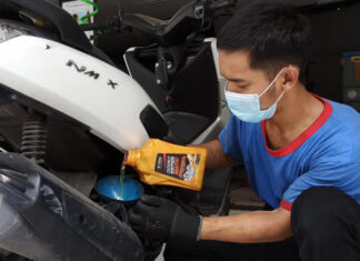 Uji Performa Pelumas X-TEN Double Ester Matic, Tarikan Motor Lebih Padat dan Enggak Panas Pelumas x-ten double ester