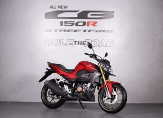 honda cb150r streetfire