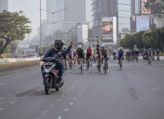 Pesan Dirlantas Polda Metro untuk Pengguna Sepeda pengguna sepeda road bike