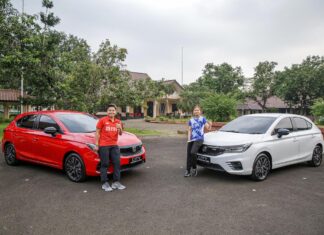 Honda Serahkan Dua Unit City Hatchback RS kepada Greysia dan Apriyani