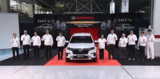 Produksi All New Honda BR-V dilakukan di pabrik Honda Karawang
