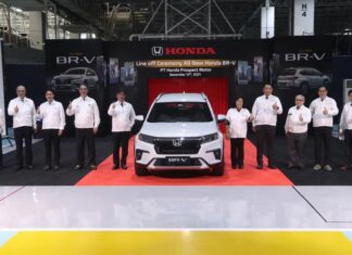 Produksi All New Honda BR-V dilakukan di pabrik Honda Karawang