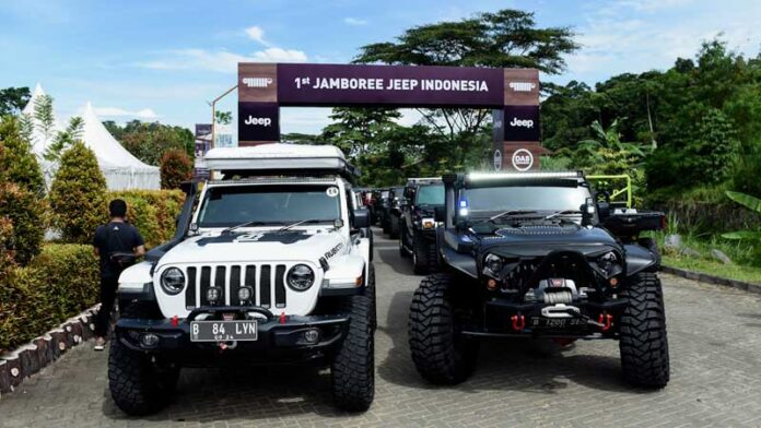 Jambore Jeep Indonesia 2022 dibanjiri 120 kendaraan