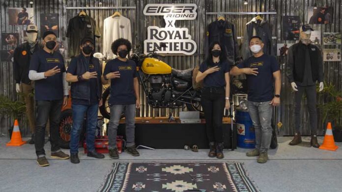 Kolaborasi Eiger Royal Enfield resmi dirilis secara eksklusif