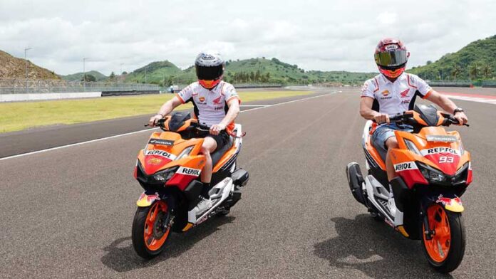 Honda Vario MotoGP jadi skutik pertama yang mengaspal di Sirkuit Mandalika