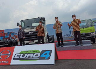 Hino Euro 4 resmi diluncurkan untuk pasar Indonesia