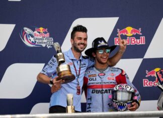 Enea Bastianini Bikin Bangga Indonesia Juara di MotoGP Amerika 2022 Bikin Bangga Indonesia, Enea Bastianini kembali podium pertama di MotoGP Amerika