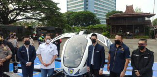 Kendaraan terbang EHang siap terbang di Indonesia
