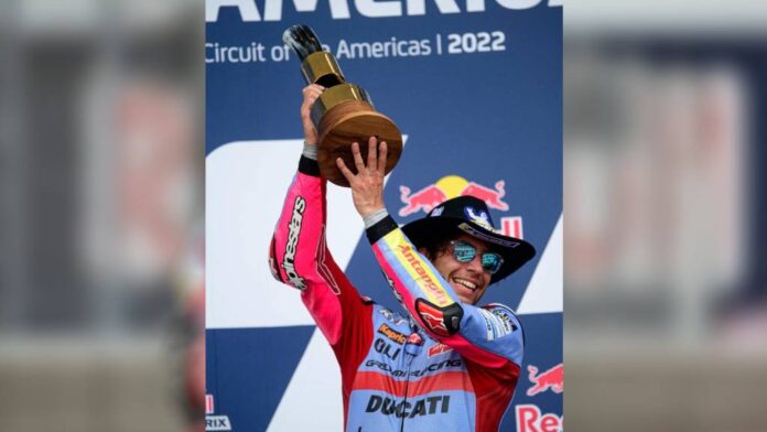 Pembalap Antangin juarai MotoGP Amerika 2022