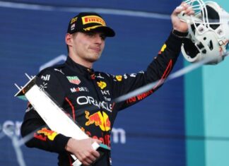 Max Verstappen Menang di F1 Miami 2022, Mobil Lubricants Sampaikan Apresiasi Max Verstappen juara 1 di GP Miami 2022