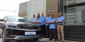 Mobil listrik Hyundai Ioniq 5 lakoni debut di Kejurnas Time Rally 2022