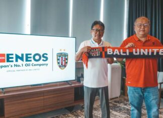 Pelumas Eneos resmi jadi sponsor Bali United