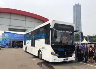 Bus Listrik MAB Laris Manis di PEVS 2022, Catatkan Rp 41 Miliar bus listrik MAB di PEVS 2022