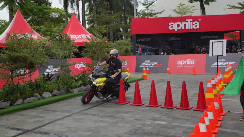 Aprilia SR-GT 200 resmi mendarat di Indonesia