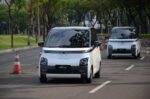 Dalam kegiatan kali ini, rekan media nasional dapat merasakan kemudahan sebagai pengendara serta kenyamanan sebagai penumpang dalam Air ev
