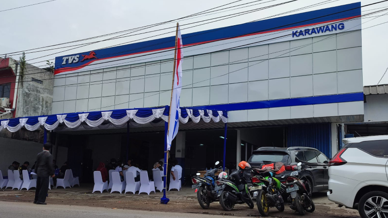 Dealer TVS Karawang resmi beroperasi dengan fasilitas Sales and Servis