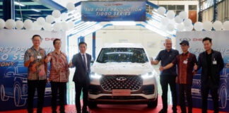 Produksi pertama mobil Chery di Indonesia
