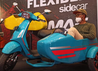 Sespan untuk Skutik, Bisa Bikin Boncengers Lebih Nyaman MAF Sidecar hadirkan sespan untuk Vespa di IMOS 2022
