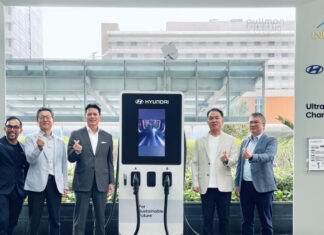 Charging station Plaza Indonesia hadir lewat kerjasama dengan Hyundai Motors Indonesia